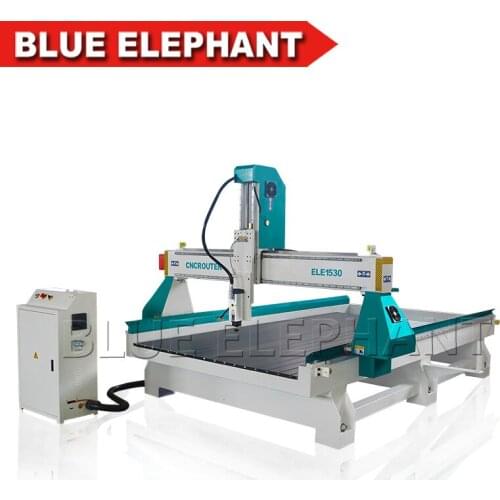 Blue Elephant 1530 CNC Router Wood Cutting Machine For Solidwood Mdf Aluminum wood working machinery