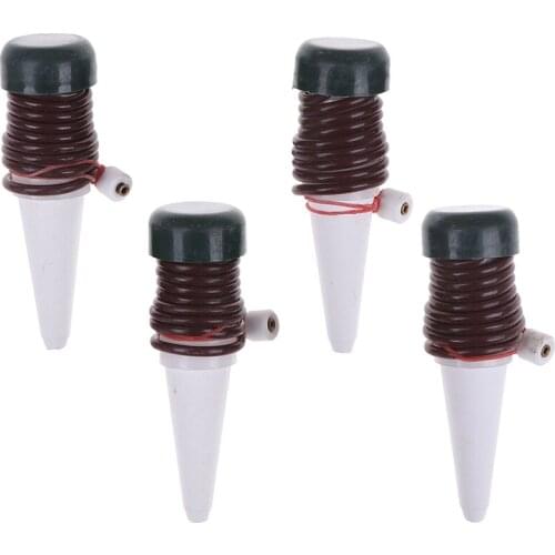 4pcs Lazy Flower Watering Device Plant Automatic Watering Pile Automatic Drip Irrigation System Garden