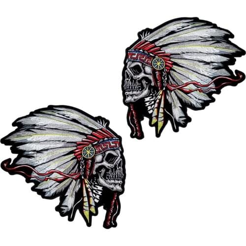 Indian Skull Vinyl Car Sticker Windshield Bumper Motorcycle Helmet Decal High Quality KK Vinyl Cover Scratches Waterproof PVC