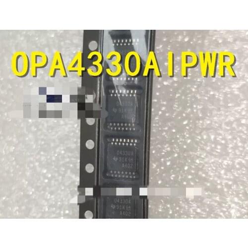 10PCS/ OPA4330AIPWR O4330A TSSOP14