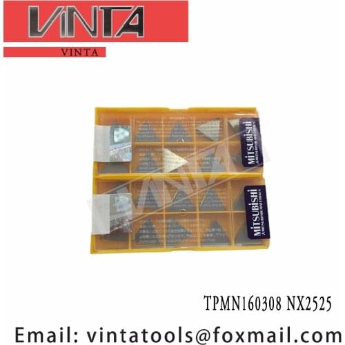 Free shipping high quality TPMN160308 NX2525 cnc carbide turning inserts