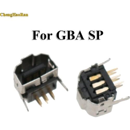 ChengHaoRan 1pcs 2 Players Link Connector Plug Connect Port Jack For Nintendo Gameboy Advance GBA SP Console Link Socket