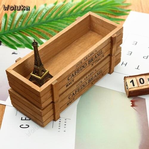 Wooden Box Zakkaa French Cassette Storage Box Debris Sorting Box Office Household Props Product Photography Accessories CD50 T10