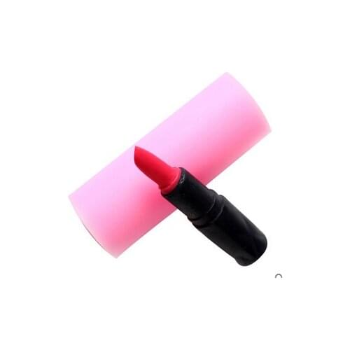 Cosmetics Lipstick shaped chocolate mold DIY wholesale silicone fondant Cake decoration mold Valentines day gift