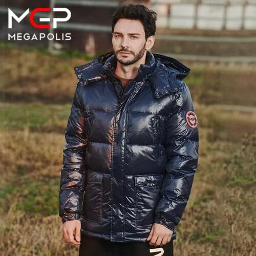 MGP Winter Jackets Down Jacket For Boys Short Fashion With Hood White Duck Down Jacket Female 2021 Mens Clothes