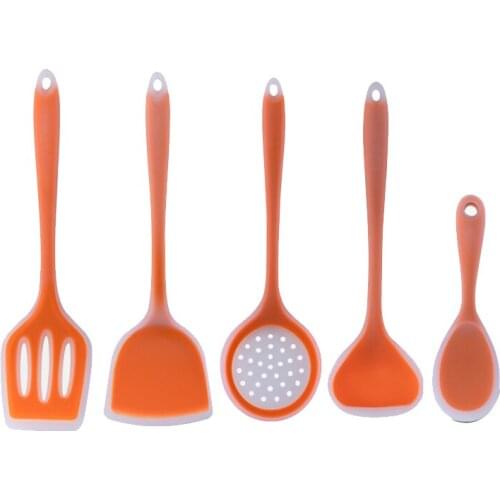 MLGB 5Pcs Cooking Tools Set Kitchen Accessories Silicone Non-Stick Temperature Resistance Cookware Kitchen Tools