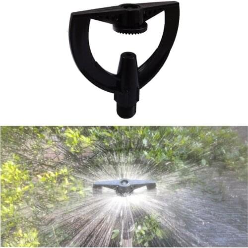 1/2"(dn15) Plastic Watering Sprinkler Impact Sprinkler Nozzle For Garden Lawn Irrigation Plant Watering Kit Tool Wholesale