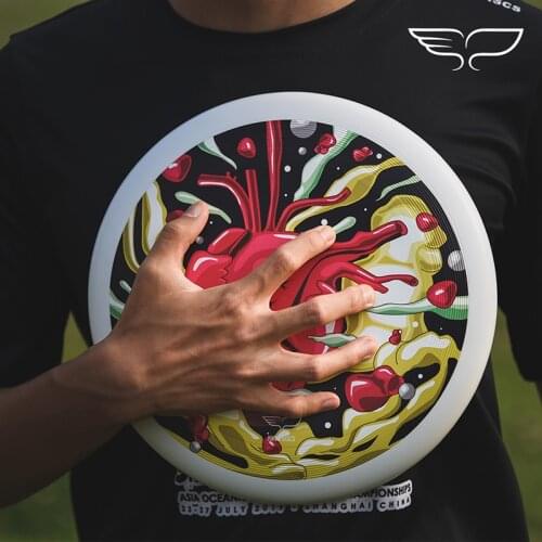 The WONDERFUL Yikun Professional Ultimate Flying Disc Certified by WFDF For Ultimate Disc Competition Sports 175g