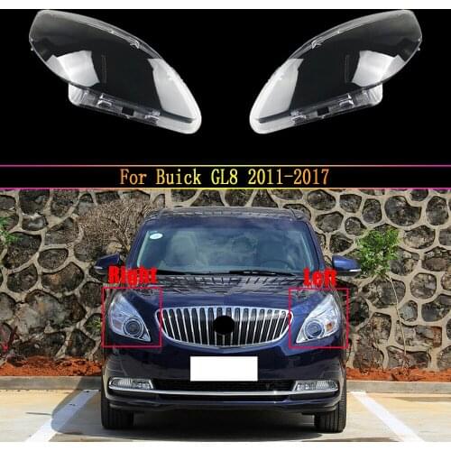 Lampshade Headlight Cover Transparent Headlamp Cover Glass Shell Mask Hardening Treatment Lens For Buick GL8 2011~2017