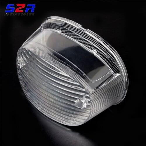 S2R Motorcycle Lens Taillight Housing for SUZUKI EN125 GN EN GS 125 Transparent Modified Case Taillight Shell Brake Lights Cover