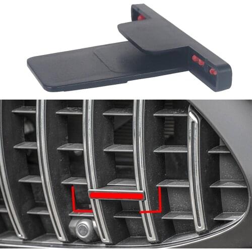 1-20 pcs For AMG Emblem Front Grill Logo Sticker Red Letters For Mercedes Benz GT A E S C G Class GLA GLB GLC GLS Accessories