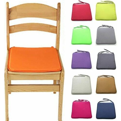 1pcs Seat Pad Tie On Seat Pads Chair Pad Cushion Home Decor For Garden Office Patio Seat Pad 40*40cm