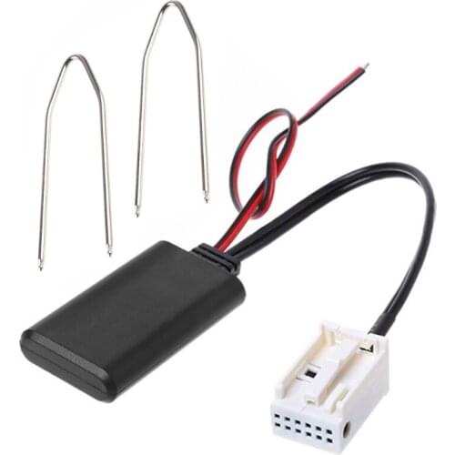 12Pin Module Wireless Radio Stereo AUX-IN Adapter for peugeot 207 307 407 308 Citroen C2 3 RD4