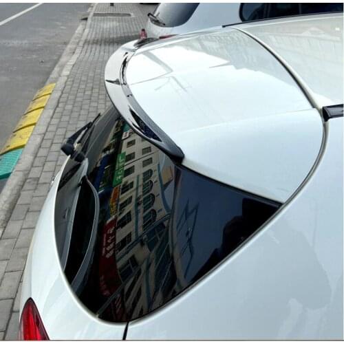 ABS black carbon fiber Car spoiler decoration for Mercedes-Benz A-Class A180 A200 W176 2013-2018 Spoiler