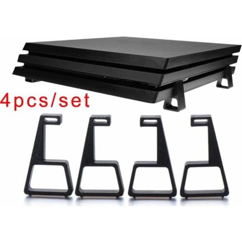 For PS4 Accessories Bracket For Playstation 4 For PS4 For Slim Pro Feet Stand Console Horizontal Holder Game Machine