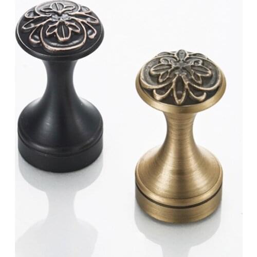 Antique Robe Hooks Black Bronze Brass Creative Kitchen Storage Bath Door Wall Bathroom Clothes Coat Robe Hook Key Towel Hanger