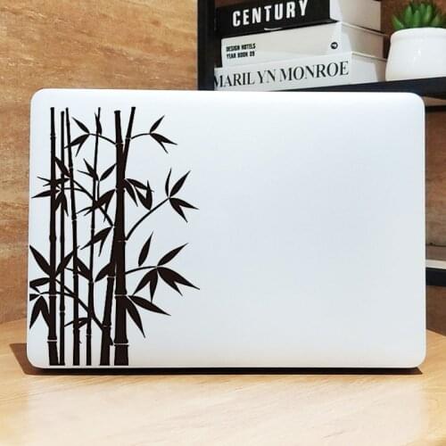 Bamboo Creative Vinyl Decal for Macbook Pro 16" Air Retina 11 12 13 15 inch Mac Book 14" Dell Notebook Case Skin Laptop Sticker