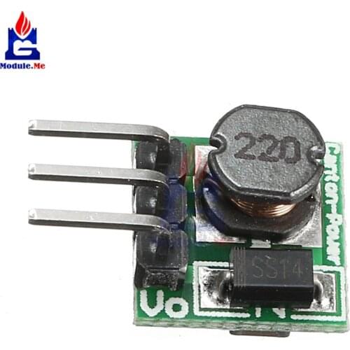 DC-DC DC DC 0.9-3.3V to 3.3V Step Up Boost Power Module Regulator Voltage Converter for Arduino Board 500mA 150KHZ