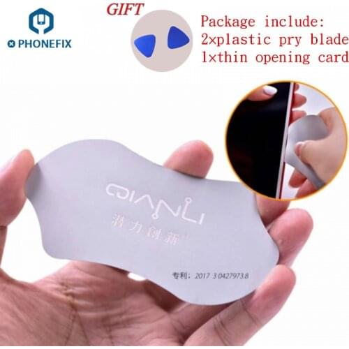Stainless Steel LCD Screen Opening Tool Mobile Phone Opening Thin Card Disassemble Blade for Smartphone Repair Tool