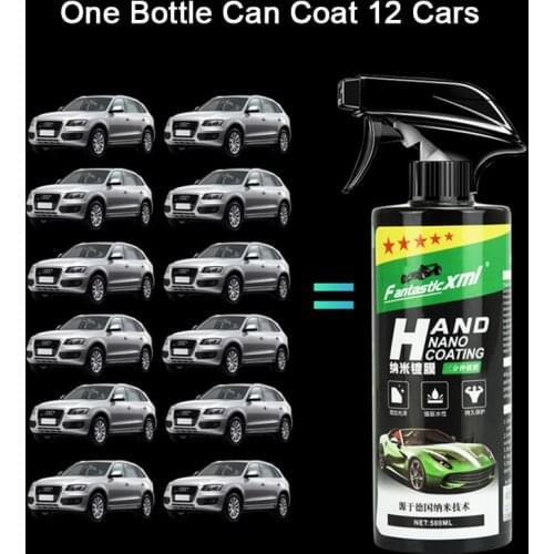 100ml 120ml Car Repellent Ceramic Spray Wax Coating Quick Nano Glass Plated Crystal Liquid Polishing Anti-scratch Liquid