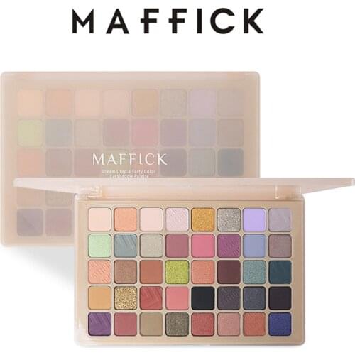 Maffick 40 Colors Creamy & Dazzling Shades Ultimate Utopia Shadow Palette Matte Glitter Eyeshadow Palette High-gloss Eye Shadow