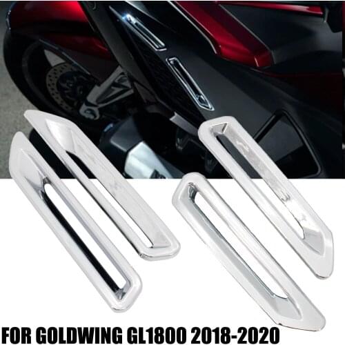 Motorcycle chrome trim cover radiator slot trim kit for Honda Gold Wing GL1800 2018-2020 models