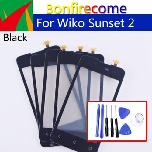 4.0" Touchscreen For Wiko Sunset 2 Sunset2 Touch Screen Panel Sensor Digitizer Glass NO LCD Replacement Parts