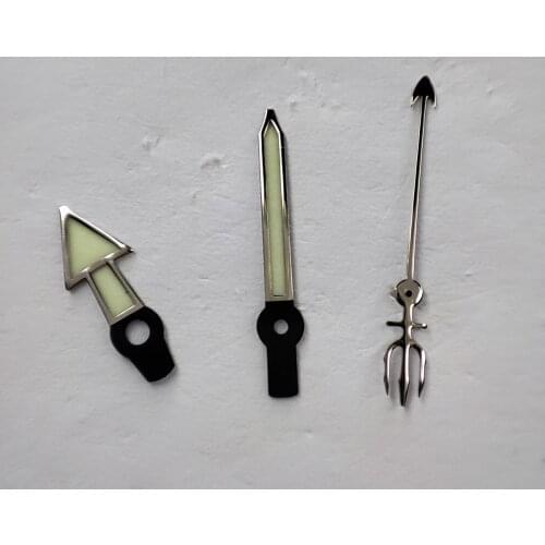 Watch accessories watch pointer NH35 hands pointer green super luminous, suitable for NH35, NH36 movement A52