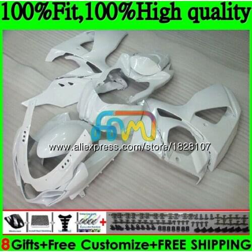 Pearl White K9 For SUZUKI GSXR-1000 GSXR 1000 09 10 11 12 13 15 16 44BS.27 GSXR1000 2009 2010 2011 2012 2014 2015 2016 Fairing