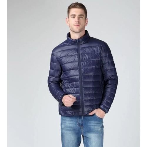 Winter Solid Color Mens Cotton-Padded Jacket Thick Padded Jacket Winter New Cotton-Padded Jacket Short Padded Jacket Men