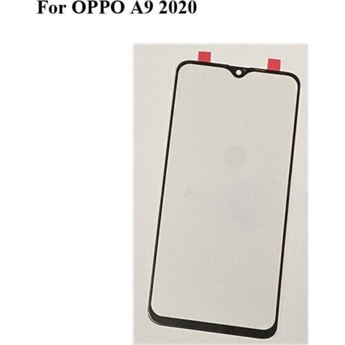 2PCS For OPPO A9 2020 Front LCD Glass Lens touchscreen For Oppo A 9 2020 Touch screen Panel Screen Glass without flex A92020