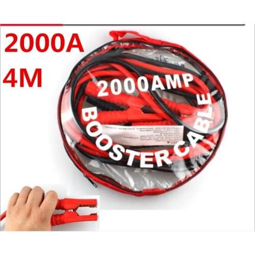 2pcs/set SEEYULE 500AMP Booster Cable Car Battery Line Truck Off Road Auto Car Jumping Cables Universal Battery wire