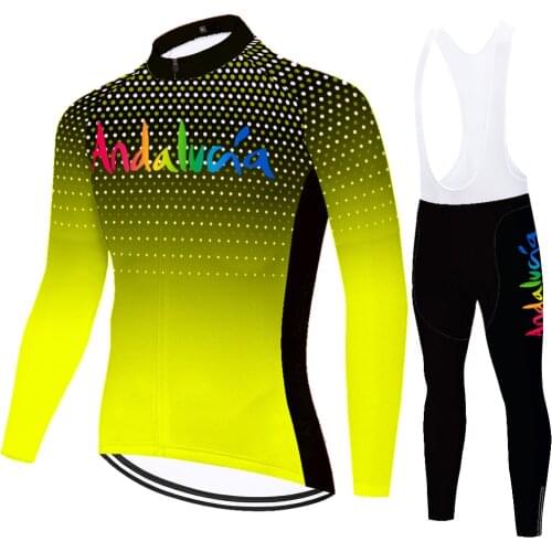 Andalucia Summer Spirng Abbigliamento Camiseta Masculino Camisa Masculina Mallot Ciclismo Hombre Verano Tricota Ciclismo Hombre