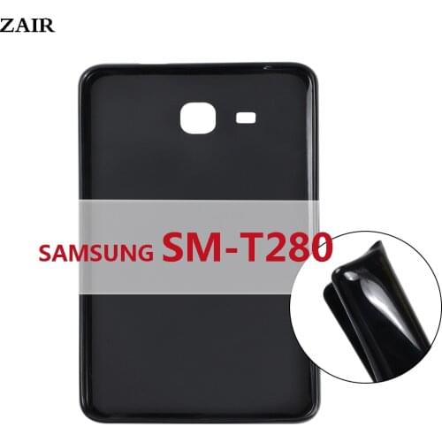 Case For Samsung Galaxy Tab A A6 7.0" T280 T285 SM-T280 SM-T285 Bendable Soft Silicone Protective Shell Shockproof Tablet Cover