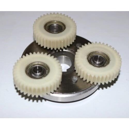 1Set Gear Diameter:38mm Thickness:10mm 36Teeth Motor Gear Assembly-Clutch+3Pieces gear