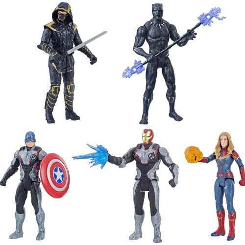Marvel Avengers Endgame Iron Man,Ronin,Black Panther,Captain Action Figure Dolls, Superhero for Avengers Fans Toys Gift E3348
