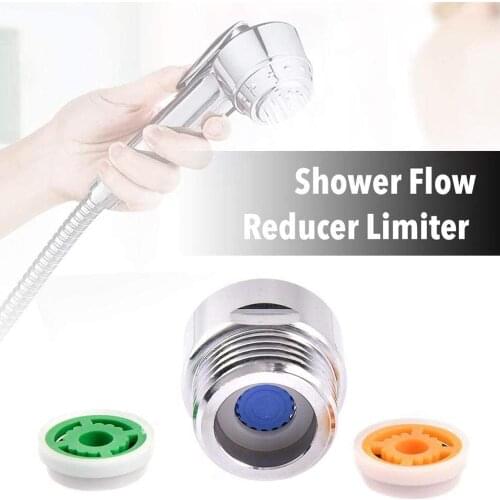 New House Shower Flow Reducer Limiter Set-Up To 70% Water Saving 4L/min For Shower Taps Bathroom Accessories 1/2 Inch