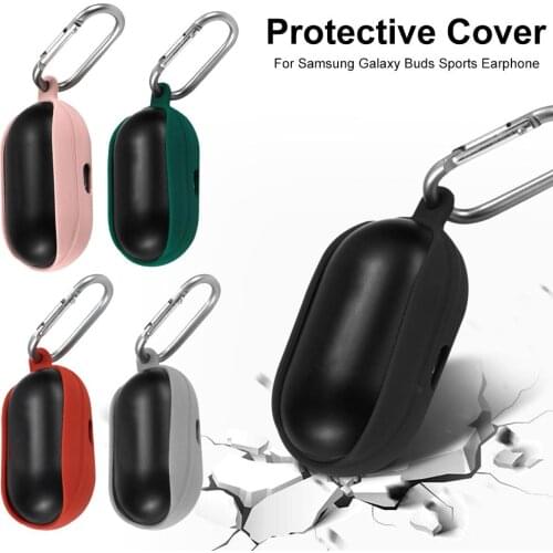 Earphone Silicone Storage Case Cover For Samsung Galaxy Buds Sports Earphone Case Bluetooth Headset Shockproof Protective Cover