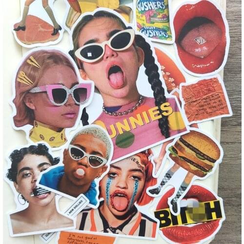 Vintage European Personalized Stickers DIY Scrapbook Collage Mobile Computer Diary Album Happy Planner Gift Sealing Decoration