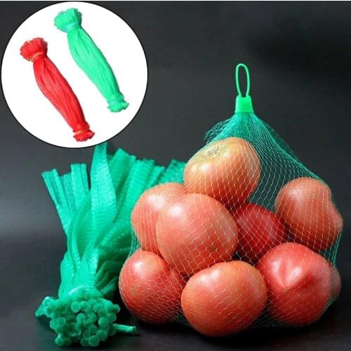 High Quality Fruit And Vegetable Packaging Net Nylon Woven Mesh Bag Eco-friendly Thickened Shopping Bag Gardening Network 2021