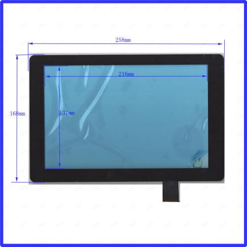 ZhiYuSun Freeshipping GMJ0979B 258*168mm 10.1inch Capacitive screen for GPS Car DVD