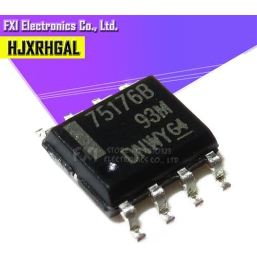 10PCS SN75176BDR SN75176B SOP8 SOP SN75176 SMD 751 new original