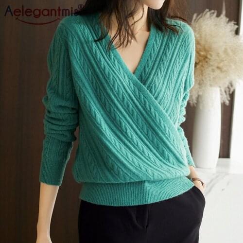 Женские свитера и кардиганы Aelegantmis China At AliExpress
