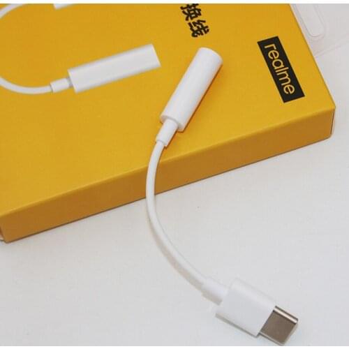 RMA19S USB C Type C To 3.5MM Audio Cable USB C 3.5 Jack AUX Earphone Adapter For Realme X3/X3 Pro/X7/X7 Pro/X50/X50 Pro/X50m/V15