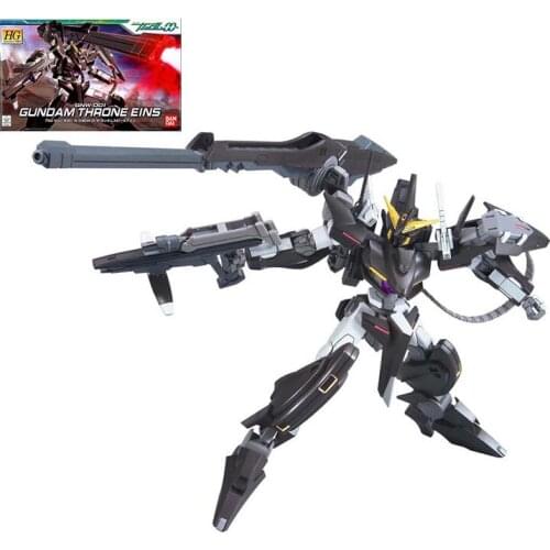 BANDAI Gundam HG 1/144 Throne Eins GNW-001 Model Kids Assembled Toys Robot Japanese Anime PVC Action Figures Collections Gifts