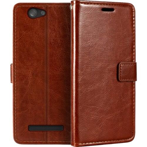 Case For Wileyfox Spark Wallet Premium Leather Magnetic Flip Case Cover With Card Holder And Kickstand For Wileyfox Spark Plus