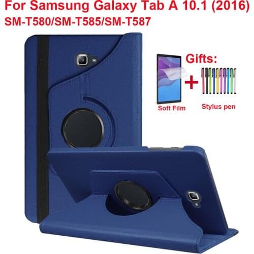 Cover For Samsung Galaxy Tab A 10.1 Case 360 Rotating Stand Case for Samsung Galaxy Tab A 10.1 inch SM-T580 SM-T585 Tablet Cases