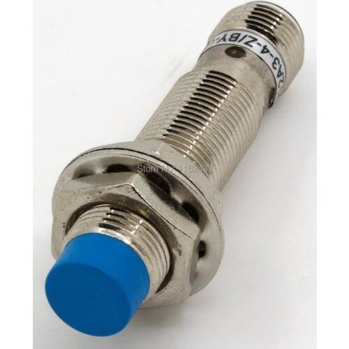 M12 4mm sensing PNP NO connector type LJ12A3-4-Z/BY-G cylinder inductive proximity sensor switch
