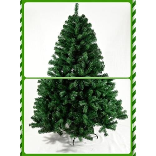 PVC Artificial Christmas Tree with Stand Ornament Adornment Desktop Decoration Shopping Mall Hotel Home Party Supplies