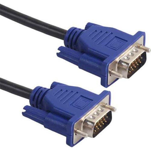 VGA CABLE 15 PINOUTS MALE/MALE 1.5 METERS